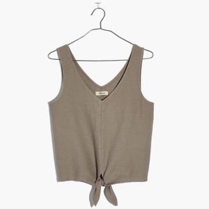 Madewell tie top XS